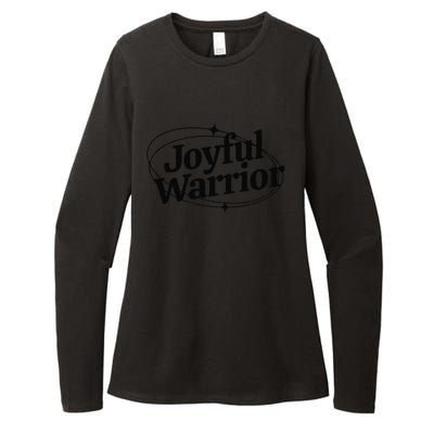 Joyful Warrior Kamala Harris Tim Walz Waltz 2024 Womens CVC Long Sleeve Shirt