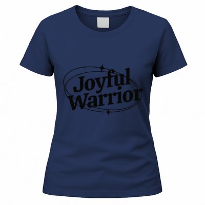 Joyful Warrior Kamala Harris Tim Walz Waltz 2024 Women's T-Shirt