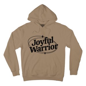 Joyful Warrior Kamala Harris Tim Walz Waltz 2024 Hoodie