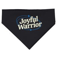 Joyful Warrior Kamala Harris Tim Walz Waltz 2024 USA-Made Doggie Bandana