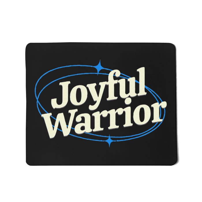 Joyful Warrior Kamala Harris Tim Walz Waltz 2024 Mousepad