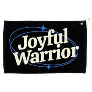 Joyful Warrior Kamala Harris Tim Walz Waltz 2024 Grommeted Golf Towel