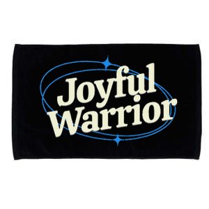 Joyful Warrior Kamala Harris Tim Walz Waltz 2024 Microfiber Hand Towel