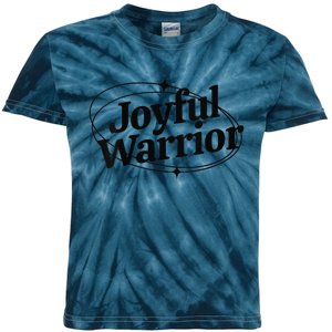 Joyful Warrior Kamala Harris Tim Walz Waltz 2024 Kids Tie-Dye T-Shirt