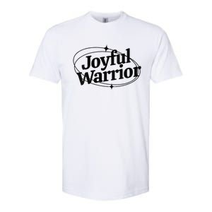 Joyful Warrior Kamala Harris Tim Walz Waltz 2024 Softstyle CVC T-Shirt