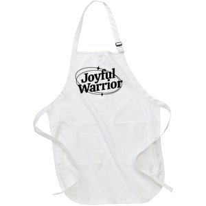 Joyful Warrior Kamala Harris Tim Walz Waltz 2024 Full-Length Apron With Pockets