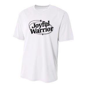 Joyful Warrior Kamala Harris Tim Walz Waltz 2024 Youth Performance Sprint T-Shirt