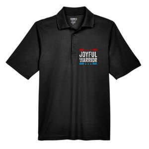 Joyful Warrior Kamala Waltz 2024 Kamala Harris Tim Walz Men's Origin Performance Pique Polo