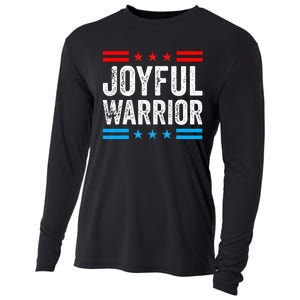 Joyful Warrior Kamala Waltz 2024 Kamala Harris Tim Walz Cooling Performance Long Sleeve Crew