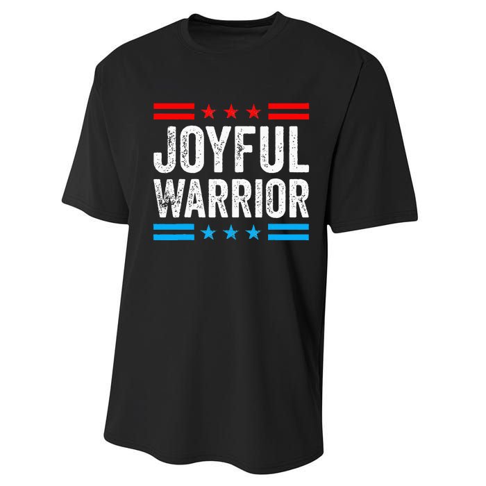 Joyful Warrior Kamala Waltz 2024 Kamala Harris Tim Walz Performance Sprint T-Shirt