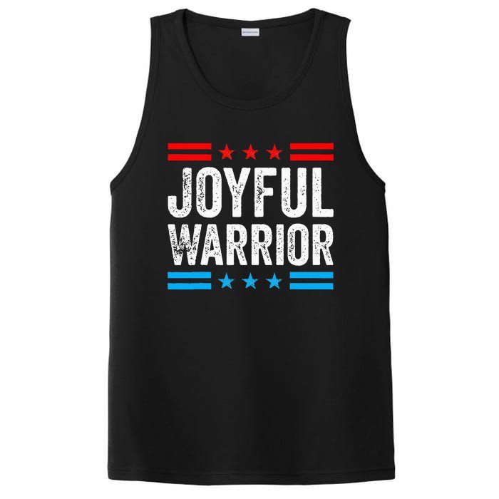 Joyful Warrior Kamala Waltz 2024 Kamala Harris Tim Walz PosiCharge Competitor Tank