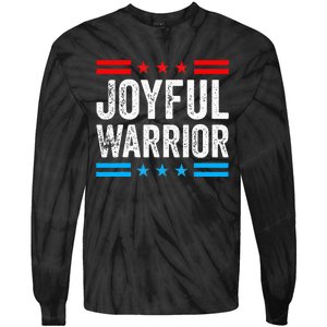 Joyful Warrior Kamala Waltz 2024 Kamala Harris Tim Walz Tie-Dye Long Sleeve Shirt