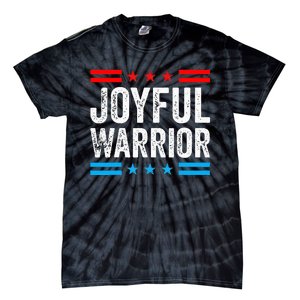 Joyful Warrior Kamala Waltz 2024 Kamala Harris Tim Walz Tie-Dye T-Shirt