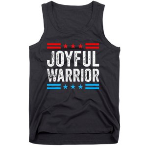 Joyful Warrior Kamala Waltz 2024 Kamala Harris Tim Walz Tank Top