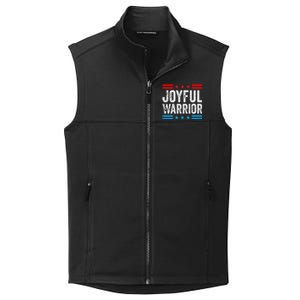 Joyful Warrior Kamala Waltz 2024 Kamala Harris Tim Walz Collective Smooth Fleece Vest