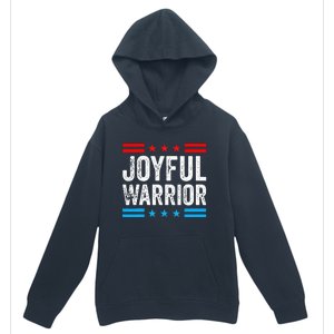 Joyful Warrior Kamala Waltz 2024 Kamala Harris Tim Walz Urban Pullover Hoodie