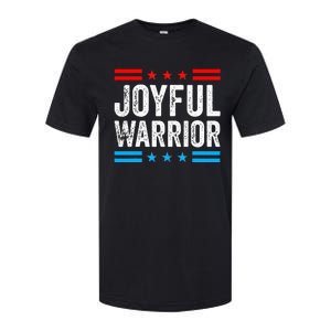 Joyful Warrior Kamala Waltz 2024 Kamala Harris Tim Walz Softstyle CVC T-Shirt