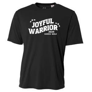 Joyful Warrior Kamala Harris Tim Walz Waltz 2024 Cooling Performance Crew T-Shirt