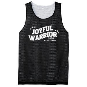 Joyful Warrior Kamala Harris Tim Walz Waltz 2024 Mesh Reversible Basketball Jersey Tank