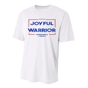 Joyful Warrior Kamala Harris Tim Walz Harris 2024 Performance Sprint T-Shirt