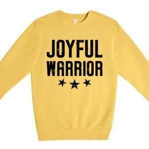 Joyful Warrior Kamala 2024 Joyful Warrior Premium Crewneck Sweatshirt