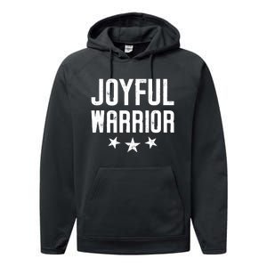 Joyful Warrior Kamala 2024 Joyful Warrior Performance Fleece Hoodie