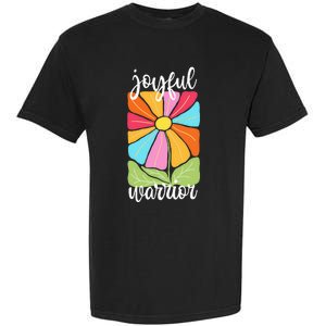 Joyful Warrior Kamala Harris Tim Walz 2024 Election Garment-Dyed Heavyweight T-Shirt