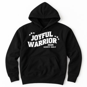 Joyful Warrior Kamala Harris Tim Walz Waltz 2024 Hoodie