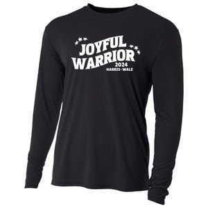 Joyful Warrior Kamala Harris Tim Walz Waltz 2024 Cooling Performance Long Sleeve Crew