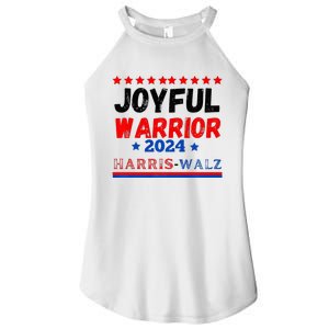 Joyful Warrior Kamala Harris Tim Walz 2024 Women's Perfect Tri Rocker Tank