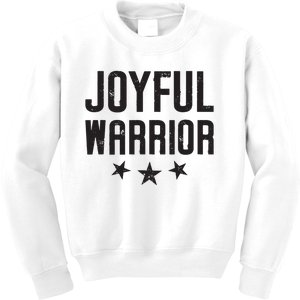 Joyful Warrior Kamala 2024 Joyful Warrior Kids Sweatshirt