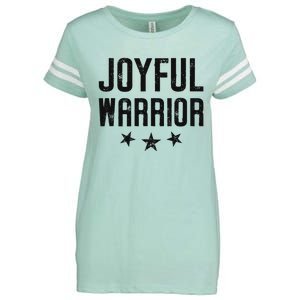 Joyful Warrior Kamala Harris 2024 Design Art Enza Ladies Jersey Football T-Shirt