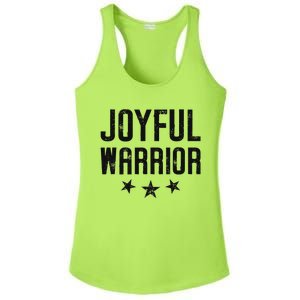 Joyful Warrior Kamala Harris 2024 Design Art Ladies PosiCharge Competitor Racerback Tank