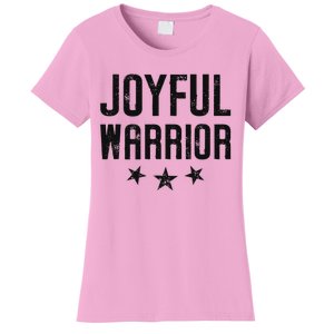 Joyful Warrior Kamala Harris 2024 Design Art Women's T-Shirt