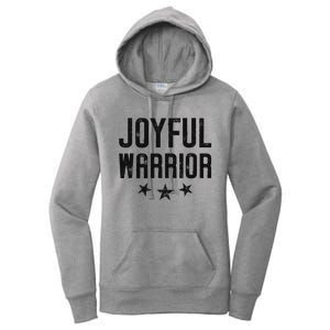 Joyful Warrior Kamala Harris 2024 Design Art Women's Pullover Hoodie