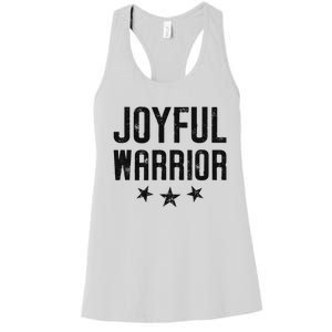 Joyful Warrior Kamala Harris 2024 Design Art Women's Racerback Tank