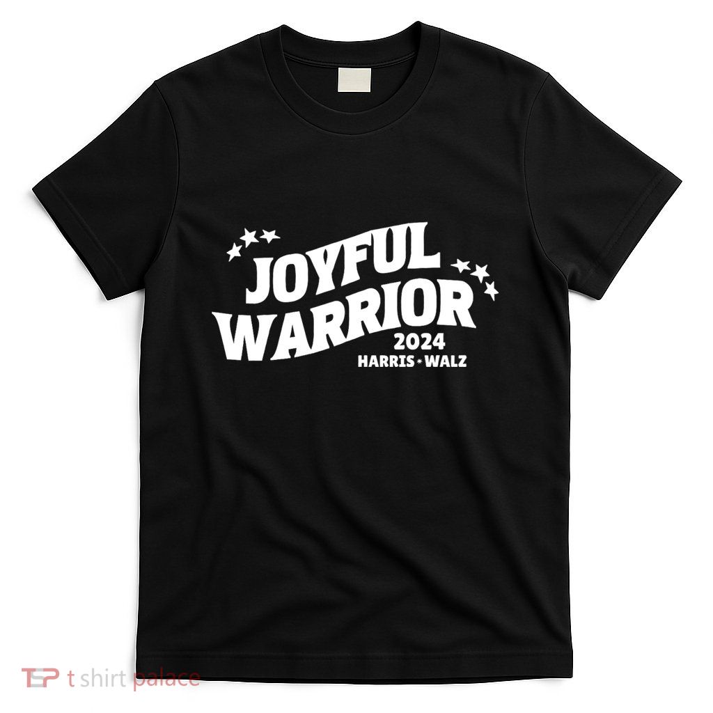 Joyful Warrior Kamala Harris Tim Walz Waltz 2024 T-Shirt