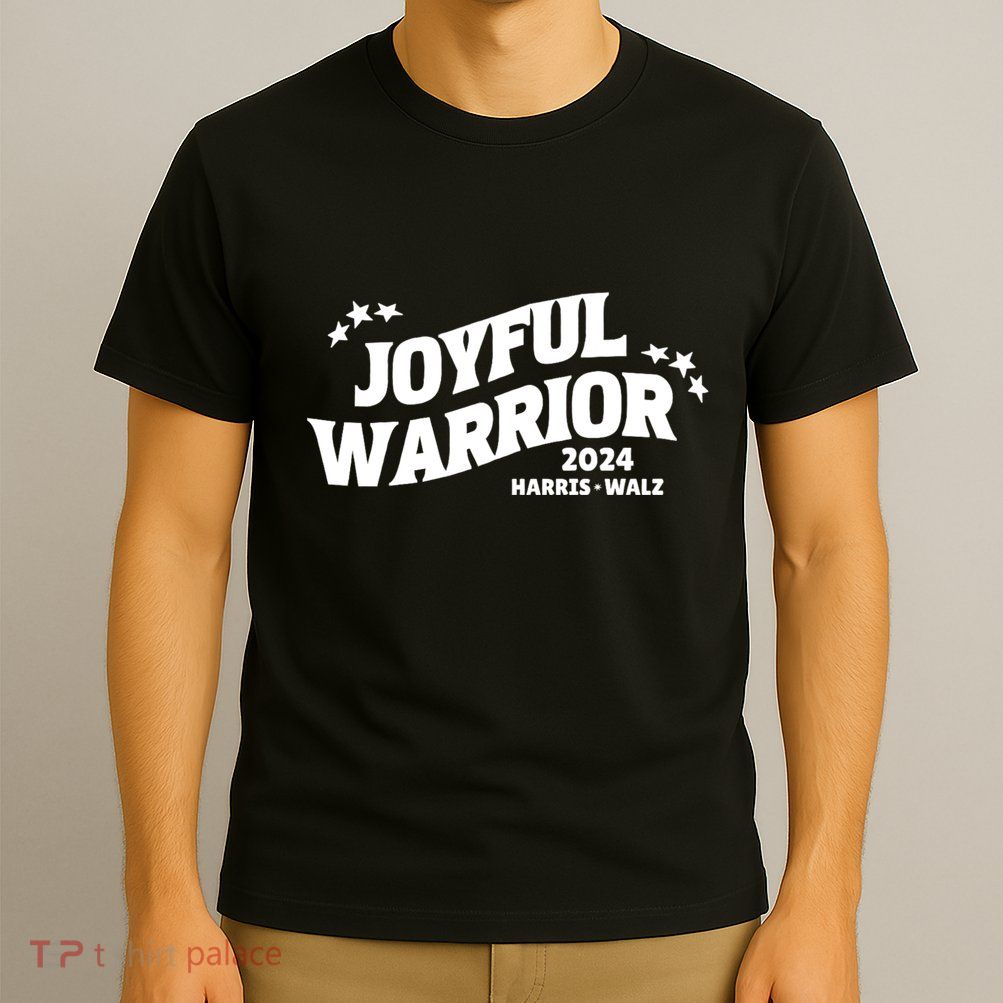 Joyful Warrior Kamala Harris Tim Walz Waltz 2024 T-Shirt