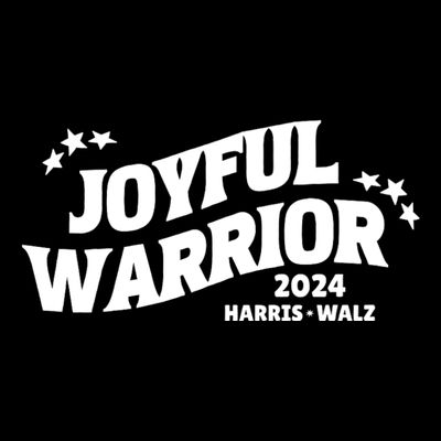 Joyful Warrior Kamala Harris Tim Walz Waltz 2024 T-Shirt