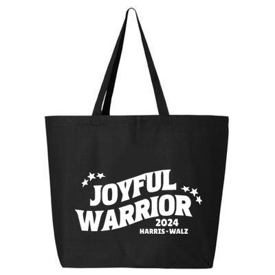 Joyful Warrior Kamala Harris Tim Walz Waltz 2024 25L Jumbo Tote