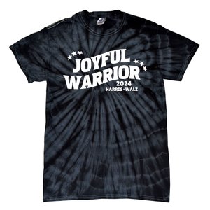 Joyful Warrior Kamala Harris Tim Walz Waltz 2024 Tie-Dye T-Shirt