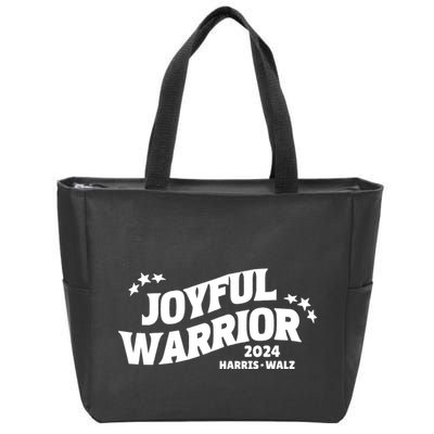 Joyful Warrior Kamala Harris Tim Walz Waltz 2024 Zip Tote Bag