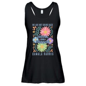 Joyful Warrior Kamala Harris Waltz 2024 WeRe Not Going Back Ladies Essential Flowy Tank