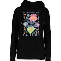 Joyful Warrior Kamala Harris Waltz 2024 WeRe Not Going Back Womens Funnel Neck Pullover Hood