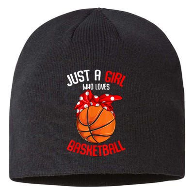 Just Who Loves Basketball Sustainable Beanie