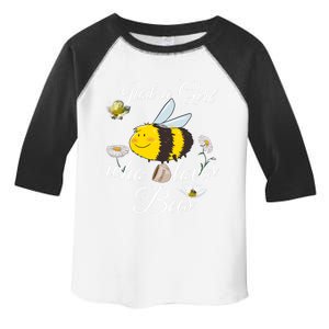 Just Who Loves Bees Cute Floral Honey Bee And Coffee Lover Meaningful Gift Toddler Fine Jersey T-Shirt