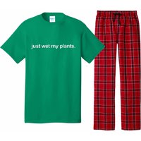 Just Wet My Pants Funny Gardening Pajama Set