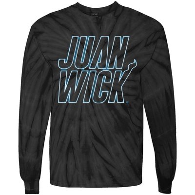 Juan Wick Miami Basketball Tie-Dye Long Sleeve Shirt