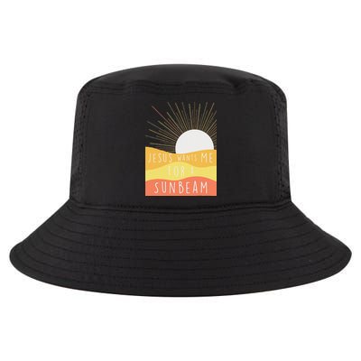 Jesus Wants Me For A Sunbeam Cool Comfort Performance Bucket Hat