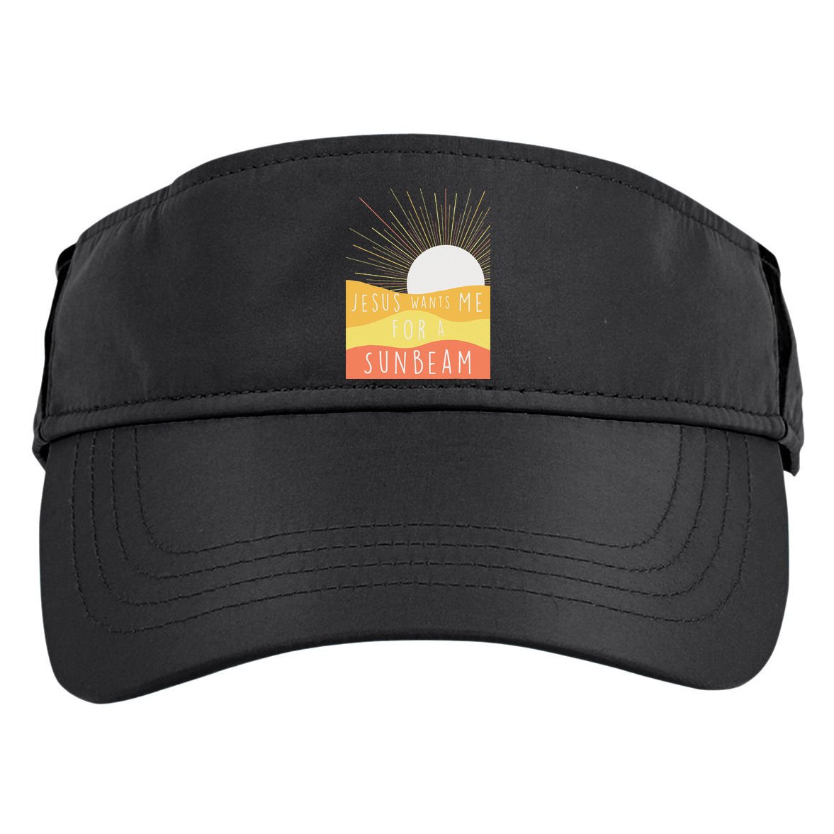 Jesus Wants Me For A Sunbeam Adult Drive Performance Visor